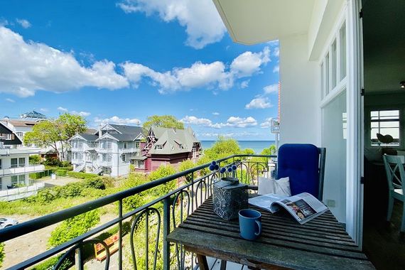 Balkon mit Seeblick